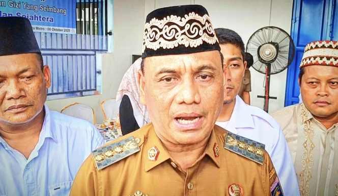 
					Wali Kota Metro Ancam Tutup Dapur SPPG Jika Langgar Ketentuan