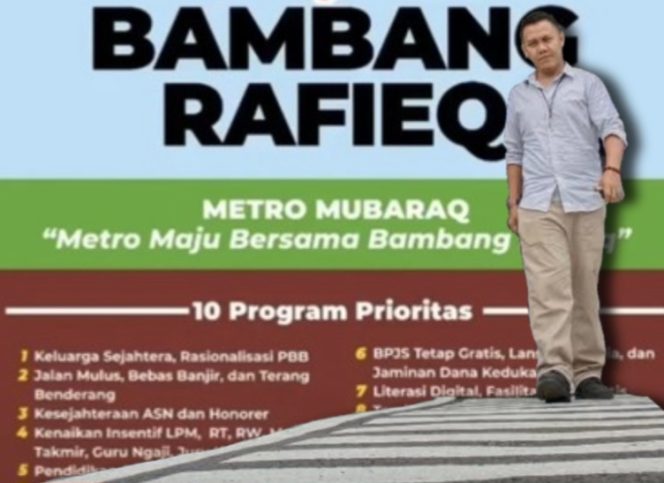 
					Catatan Satu Tahun Kepemimpinan Bambang-Rafieq di Kota Metro
