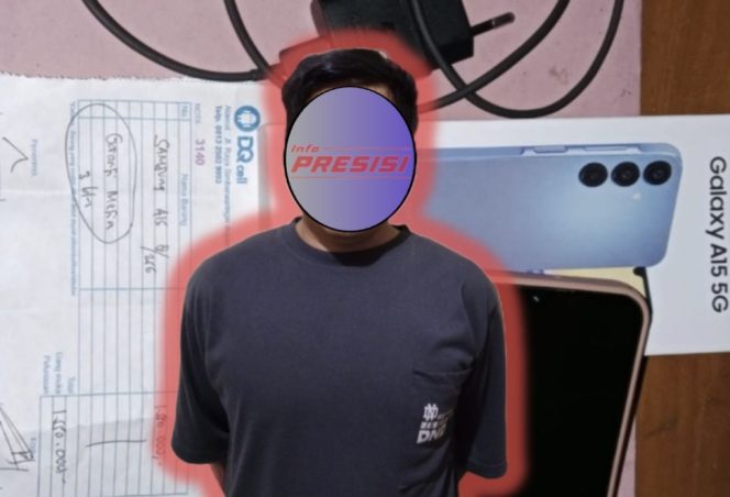 
					Gasak Barang Tertinggal di Parkiran Fotokopi, Pria 43 Tahun Dicokok Polisi