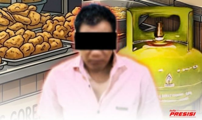 
					Gasak Tabung Gas Melon Milik Penjual Gorengan, Warga Metro Ditangkap Polisi