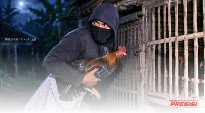 
					Ayam Warga di Metro Pusat Sering Hilang, Polisi Berhasil Tangkap Pelakunya