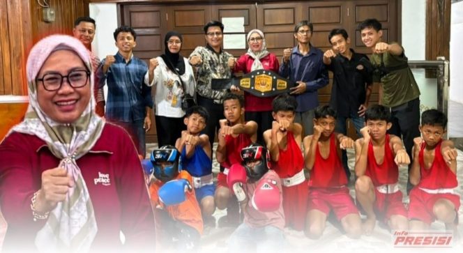 
					Ketua DPRD Metro Suntik Semangat Dukung Penuh ke Sasana Boxing Pajakstreet Camp