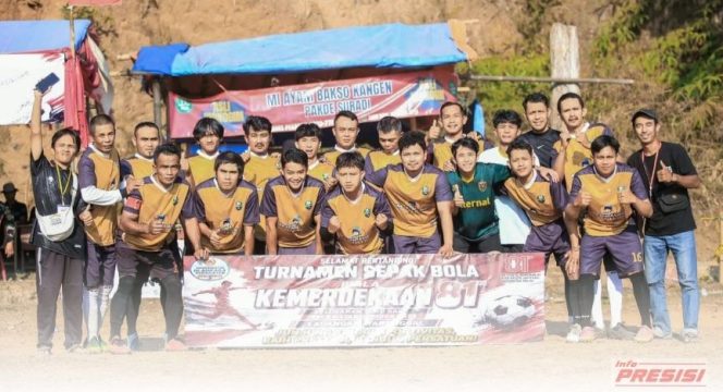
					PSDM Tugusari Turun Gunung, Berebut Piala Sepak Bola HUT ke-81 RI di Sumberjaya Lambar
