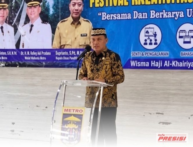 
					Wali Kota Metro: Pendidikan Harus Jadi Tanggung Jawab Bersama