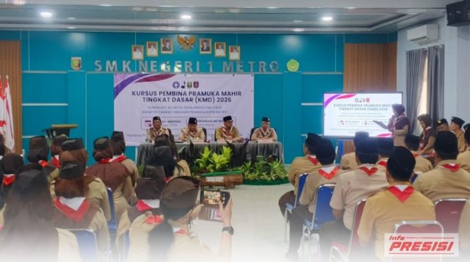 
					Cetak Pembina Berkarakter, 63 Anggota Pramuka Kota Metro Ikuti KMD Angkatan 149