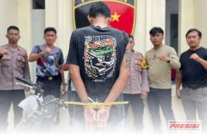 Nekat Embat Motor Tetangga Desa, Pria Asal Sumberejo Berakhir di Jeruji Besi Polres Tanggamus